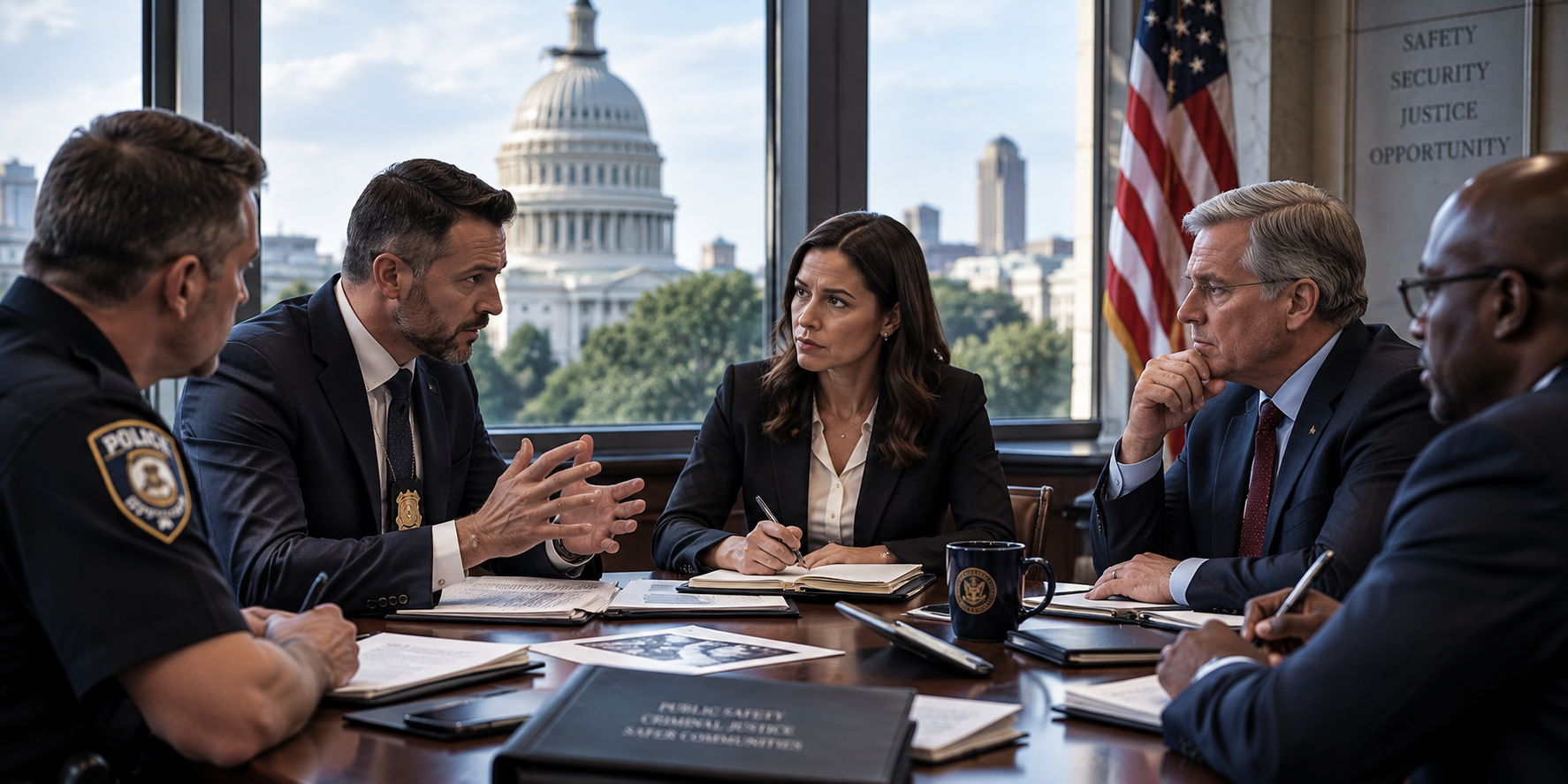 Law enforcement, prosecutors, and policymakers meeting in Washington